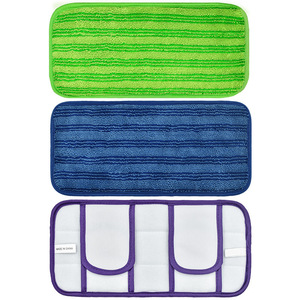 Compatibile con <span class=keywords><strong>Swiffer</strong></span> Sweeter, panno per mocio piatto, lavabile a umido e a secco, accessorio di ricambio in microfibra ultrafine. - Product Image 1