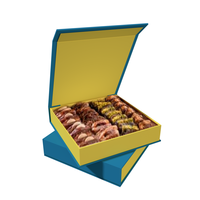 Boîtes personnalisées avec impression de logo pour l'emballage de baklava du Ramadan, boîtes d'emballage du Ramadan