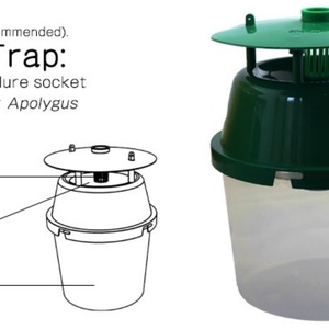 Piège à phéromones réutilisable pour insectes, mouches, mites, insectes volants, pour usage extérieur, jardin, ferme - Product Image 5