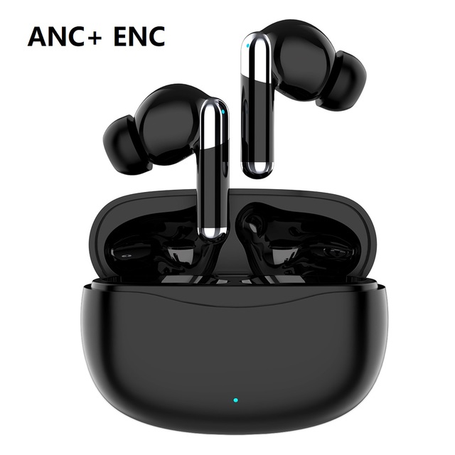 Real Active Noise Cancelling Bluetooth Earphones OEM ODM Wireless ANC TWS Earbuds with ENC