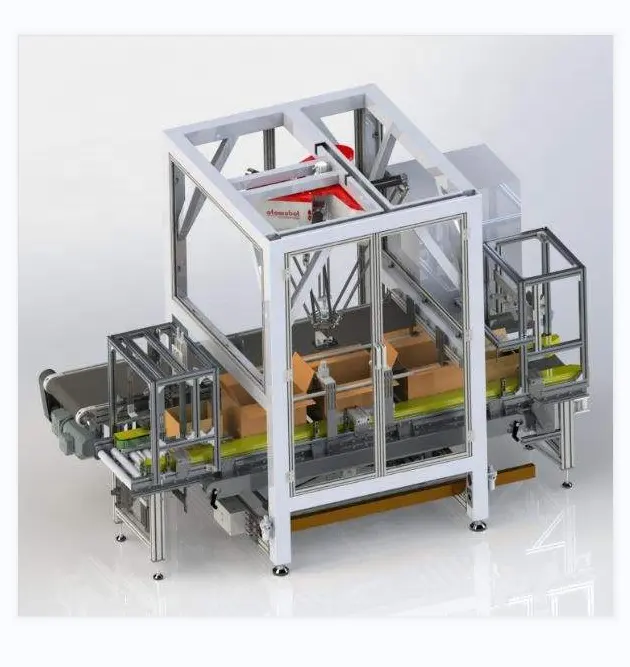 Doybags pick up delta Паук Робот картонная упаковочная машина линия
