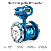 Quality Assured Electromagnetic Flow Meter with Modbus for Water Treatment Supplier