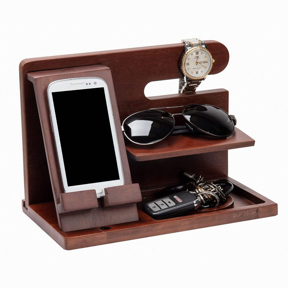 Деревянная док-станция под заказ с завода 2023, деревянная подставка для телефона