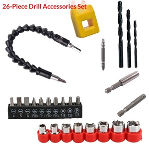 Descuentos por volumen disponibles: kits de accesorios para taladro, juegos de juntas universales, juegos de brocas para herramientas rotatorias y kit de taladro con eje flexible. - Product Image 5