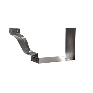 Clip per tubo e cinturino in lega di alluminio su misura staffe per grondaia in <span class=keywords><strong>acciaio</strong></span> inossidabile grondaia per pioggia per acqua piovana sul tetto - Product Image 3