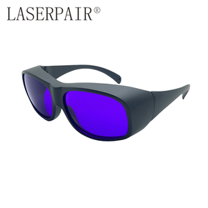 561nm 577nm 585nm OD6 + Lunettes de protection laser 7% VLT Dye Yellow Laser Lunettes de sécurité Protection des yeux - Product Image 1