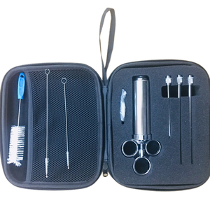 BBQ Meat Injector <b>Syringe</b> Kit Professional Marinade Injector <b>Needles</b> and Travel Case - Product Image 1