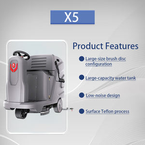 Nettoyeur <span class=keywords><strong>de</strong></span> sol autopropulsé CleanHorse X5, 24V 100Ah, moteurs 500W, largeur <span class=keywords><strong>de</strong></span> travail 19 pouces, 60dB silencieux, pour usage industriel et commercial - Product Image 4