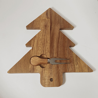 Plateaux décoratifs de Noël en marbre et bois, écologiques et minimalistes, pour la cuisine, le camping, planches à découper, planches à fromage, pour servir les aliments