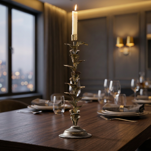 Candelabro Navideño Dorado de Hierro, Adorno Decorativo de Alta Calidad para Mesa, Centro de Mesa Elegante para Decoración de Sala de Estar y Dormitorio - Product Image 3