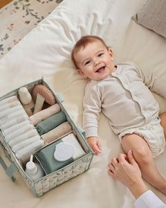 Organizador de Pañales para Bebé al por Mayor, Cesta de Almacenamiento Elegante para Artículos Esenciales de Recién Nacidos, Guardería y Estación de Pañales - Product Image 3
