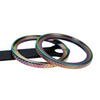 Bague de montre moletée en acier inoxydable 316L H&T de haute qualité, modèle 007 009, avec diamants, écologique et légère, outils et pièces