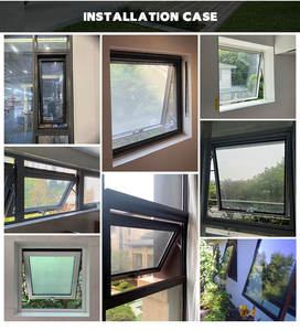 Fenêtre à simple ou double battant en aluminium à triple vitrage à rupture de pont thermique - Product Image 6