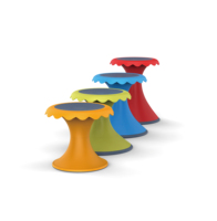 Tabouret à hauteur fixe pour enfants, meuble décoratif, plusieurs couleurs, livraison gratuite