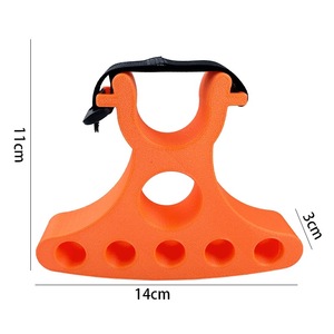 Supporto per Manubrio Bicicletta 14cm, Cavalletto in Plastica per Riparazione Bici, Porta Attrezzi - Product Image 1
