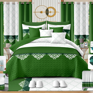 Set di Lenzuola e Biancheria da Letto con Stampa di Nuovo Design - Vendita all'Ingrosso - Qualità Premium - Set da Bagno Incluso - Product Image 4
