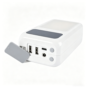 Batterie externe solaire personnalisée 24000 mAh LiFePO4, charge rapide 100W pour iPhone, lampe torche LED, urgence extérieure - Product Image 6