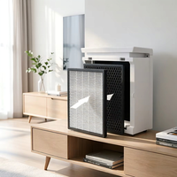 Filter Pengganti Pembersih Udara Desktop Honeycomb HEPA Menghilangkan Formaldehida, Bau Bulu Hewan Peliharaan, Debu, PM2.5 untuk Pemilik Hewan Peliharaan, Rumah, dan Kantor