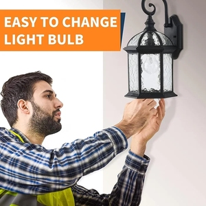 ETL APPROVE Vintage Wall <strong>Lantern</strong> Outdoor Innovative Gardening Products Waterproof Antique <strong>Brass</strong> Wall Sconce - Product Image 6