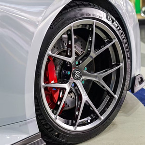Rines Personalizados GUDE EVO Forged <span class=keywords><strong>Hyper</strong></span> Black Nuevos de 18-20 Pulgadas 5X120/112/130 para M3/M4 Audi RS4/RS5 para /718/911GT3RS - Product Image 4
