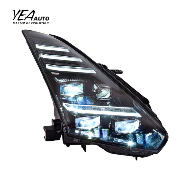LED Headlight Assembly Plug and Play Front Headlights Car Lights Led Lights for Car Fit for 2007-2023 Nissan GT-R R35