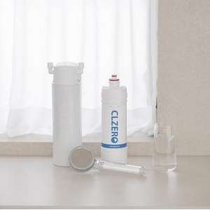 Pommeau de douche en polypropylène CLZERO avec filtres à sédiments et gel vitaminé, tuyau en silicone pour le soin de la peau et des cheveux, modèle CL-SH-FIL - Product Image 6