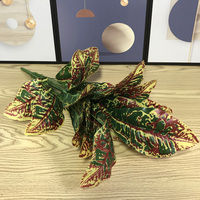 Plante artificielle décorative à 18 feuilles de 60 cm, plantes artificielles