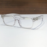 Gafas Ópticas de Diseño de Alta Calidad para Hombre y Mujer, Modelo Punk CH8054 TALLA 52-18, Monturas de Acetato y Titanio de Lujo para Negocios