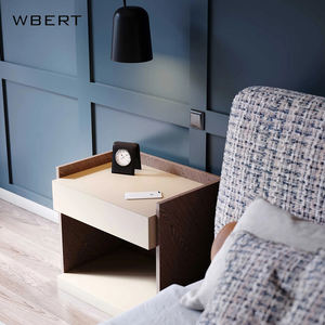 WBERT Nordic Minimalist Bois massif Design moderne et simple pour le salon ou la chambre Tables de chevet Armoire de chevet - Product Image 6