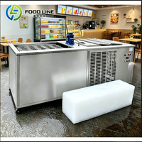 Équipement de production de glace sphérique transparente à congélation rapide pour bar à cocktails, machine à glaçons
