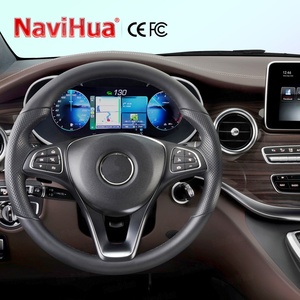 Navihua LCD Dashboard <b>Digital</b> Cluster with Wireless Carplay <b>for</b> Mercedes Benz V Class W447 2016-2019 NTG 5.0 Gauge Auto Meter - Product Image 2