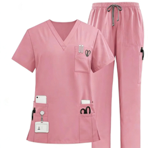 Set di Camici Chirurgici per Sala Operatoria, per Medici, Infermieri, Dentisti, Uso Quattro Stagioni, Tessuto Pettinato, Unisex, Modello OEM, Taglie S-2XL - Product Image 1