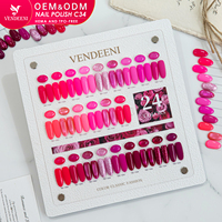 Vendeeni Gel à ongles Printemps 24 couleurs Collection Printemps Gel Marque Unique TPO HEMA FREE OEM Personnalisé Vernis à ongles Gel Printemps