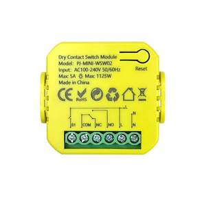 Relais de contact sec WiFi compatible Tuya SPDT 12V 24V, Module de relais de contact sec intelligent DC K761 - Product Image 1