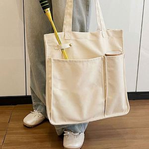 Wholesale Women's Large <b>Canvas</b> Tote Bags with Custom Pattern & Printing-Fashion Design for Daily Use - Product Image 2