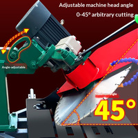 Scie à table à eau de 400 mm avec moteur de 2,2-7,5 kW, tension 220 V/380 V pour la découpe de granit, de briques et de blocs de béton