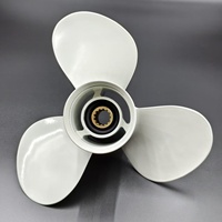 Moteur de bateau, moteurs de bateau neufs, hélice en aluminium 663-45954-01-EL 11-3/4X10-G, pièces détachées hors-bord pour Yamaha 40-60HP