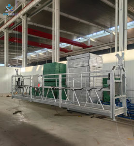 Plataforma Eléctrica Galvanizada, Plataforma de Trabajo Suspendida Móvil, Plataforma Suspendida Eléctrica para Exteriores - Product Image 4