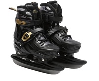 Patins à glace à coque rigide personnalisés avec logo, design tendance, tailles ajustables, pour patinoire