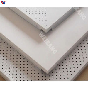 Panel Acústico Perforado de MDF con 1 Año de Garantía, Diseño Moderno para Sala de Estar y Uso en Hoteles - Product Image 2