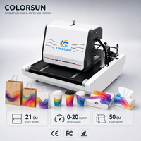 Nouvelle machine d'impression numérique à jet d'encre compacte pour sacs en papier, emballages alimentaires, café, mouchoirs, serviettes et sacs kraft