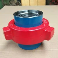 Raccord à marteau haute pression forgé en alliage d'acier FMC WeCo Fig 50, surface peinte, connexion par soudure, 500 psi, raccords de tuyauterie pour l'industrie pétrolière