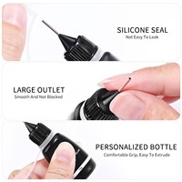 Vente en gros 10ml diamant collant sans gel lavage commerce extérieur pour graisse molle colle d'étanchéité forte bâton perceuse Super longue colle ferme