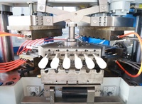 Mesin Tiup Injeksi IB35 untuk Pemrosesan Plastik HDPE/PP, Komponen Inti Motor PLC, Tingkat Keamanan Tinggi, Output 20000-70000 Pcs/Hari