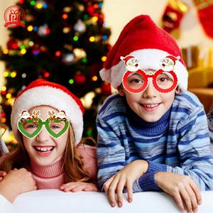 Nouvelles lunettes de Noël au design mignon, décorations de fête de Noël, lunettes décoratives créatives pour fête, cadeau - Product Image 2