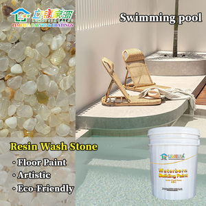 Peinture pour sols en pierre de résine Limeijia en gros : Créez des plateformes routières écologiques et colorées en pierre, construction facile - Product Image 5