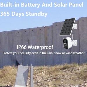 Cámara de Seguridad Exterior Inalámbrica Inteligente de 3MP, Compatible con la Aplicación Tuya, Fácil de Usar, Resistente al Agua y a la Intemperie, con Energía Solar, Tarjeta de Memoria y Almacenamiento en la Nube - Product Image 3
