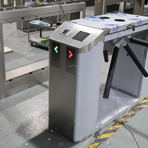 Nouveau tourniquet tripode hydraulique à double mouvement Deux mécanismes semi-automatiques hydrauliques Système de sécurité de contrôle d'accès - Product Image 3