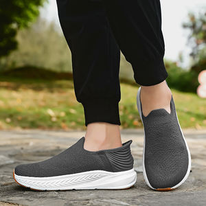 ओएम गंध आउटडोर प्रशिक्षण जूते ट्रेंडी पुरुष खेल स्नीकर चौड़ा पैर पैर की अंगुली के बॉक्स कस्टम ओएम निर्माताओं चौड़े पैर की अंगुली पर्ची - Product Image 3