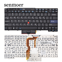 Clavier pour ordinateur portable IBM en stock : T400S, T410, T410S, T410I, T410SI, T420, T420I, T510, T510I, T520, W510, W520, X220, X220I, X220T